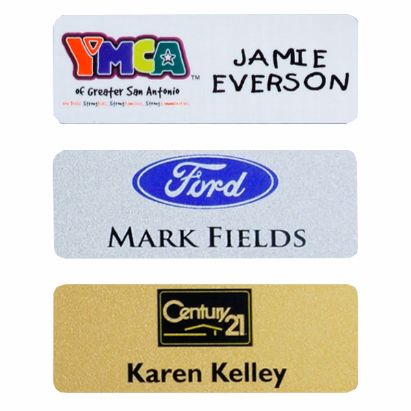 Full Color Printed Name Badges