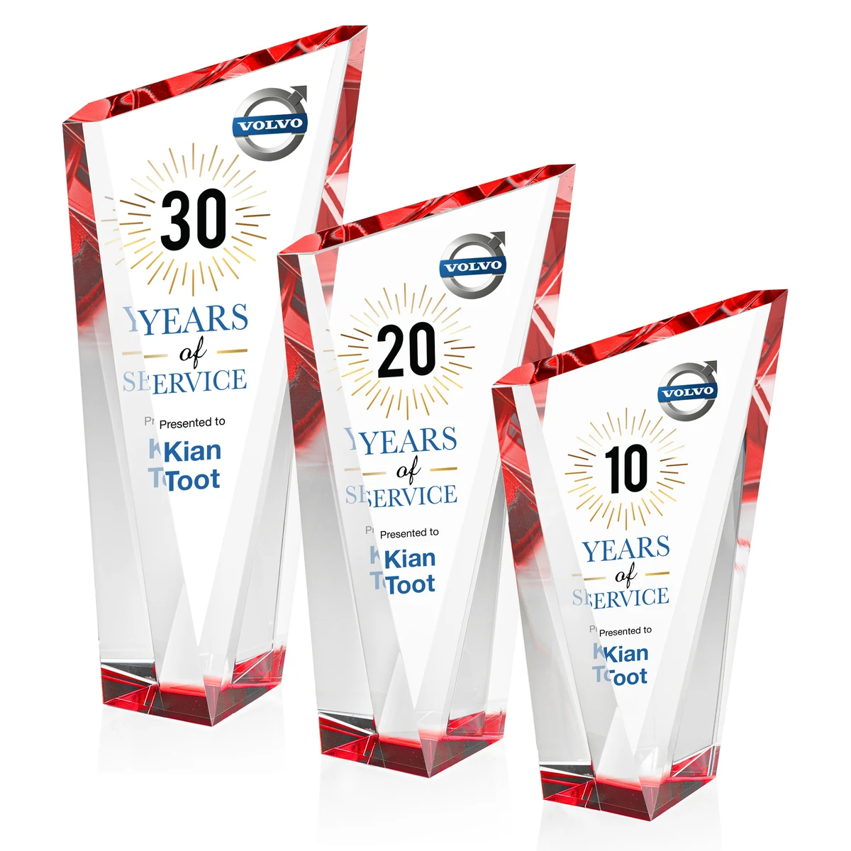 Plymouth VividPrint™ Award - Red 1