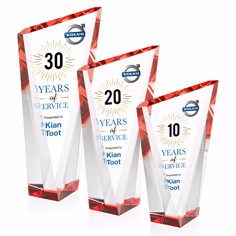 Plymouth VividPrint™ Award - Red