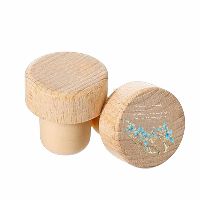 Wood Wine Stopper For Wedding