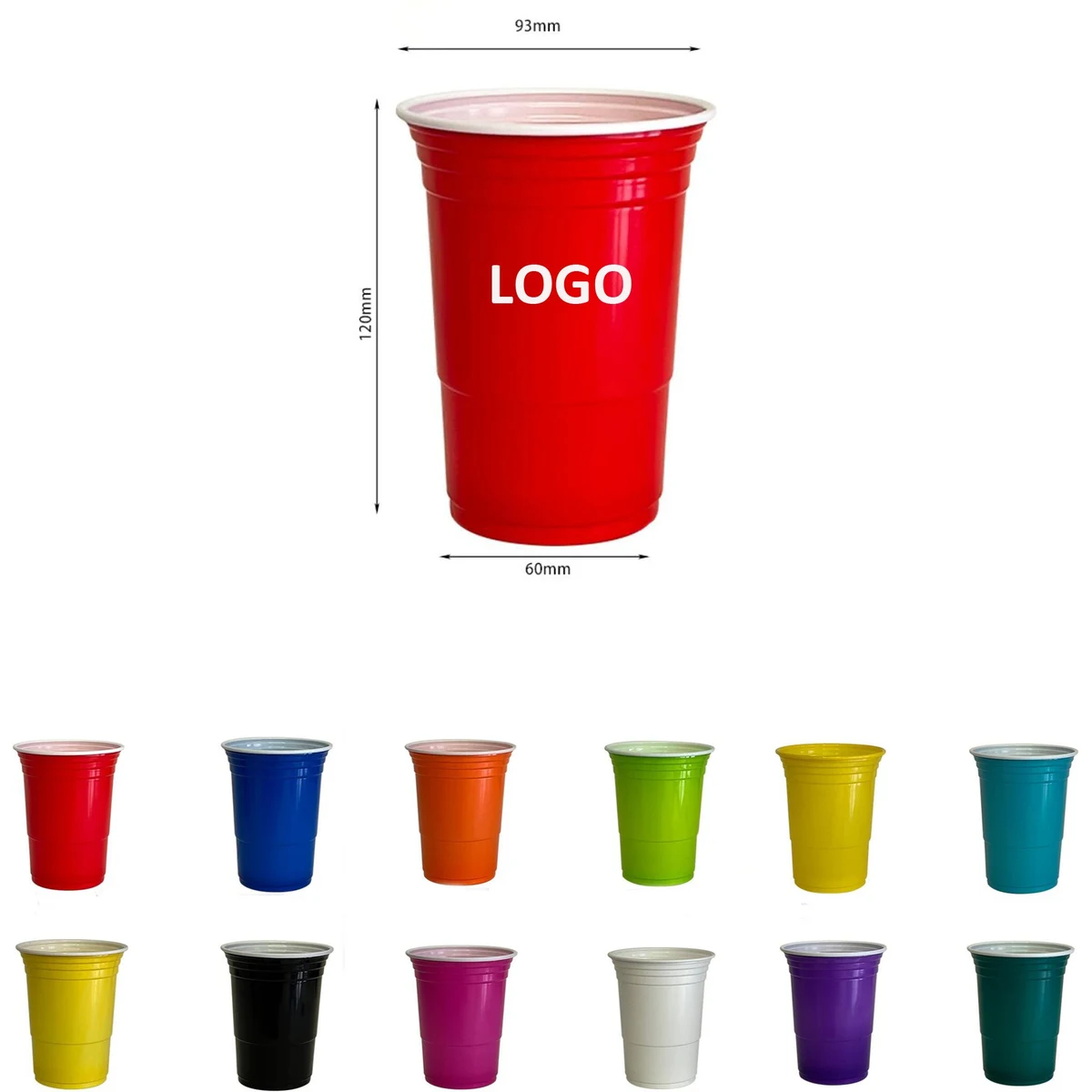 16 Oz. Plastic Solo Cup 1