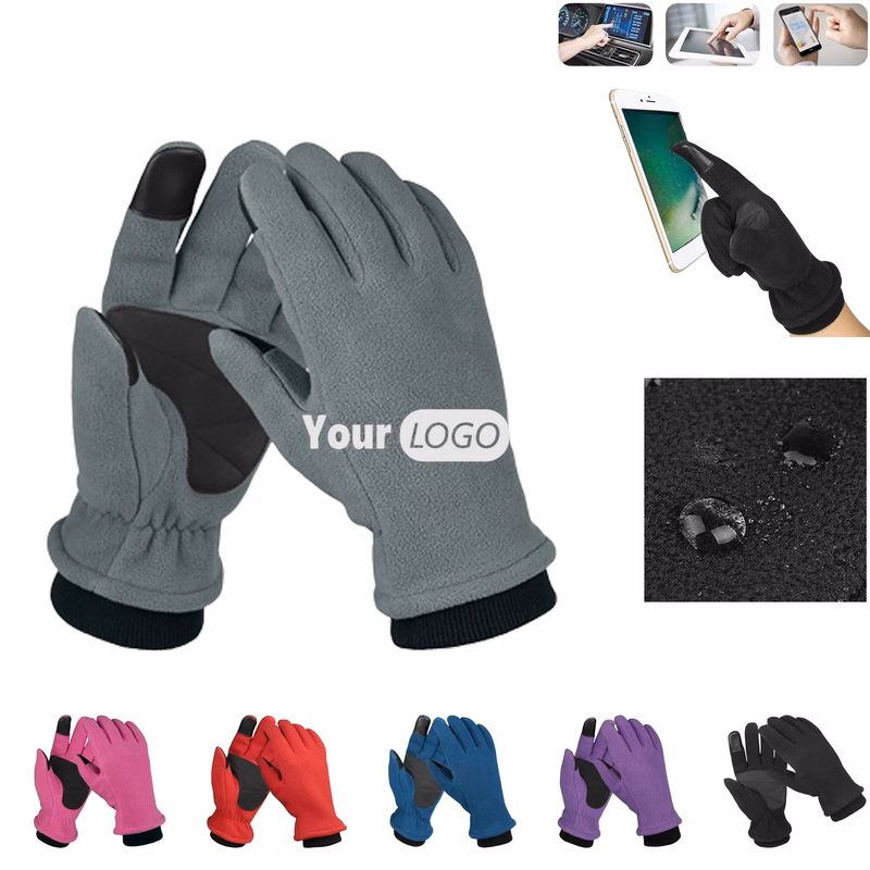 Stay Active Warm Outdoor Autumn Winter Polar Fleece Gloves