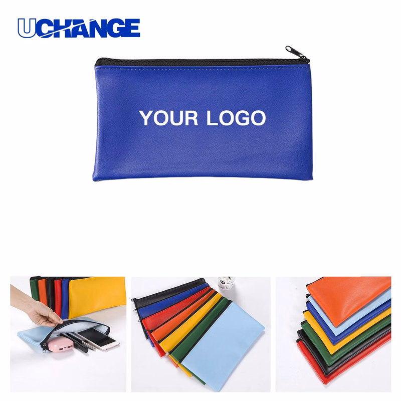 Leather Storage Bag Organizer with Zipper for Travel