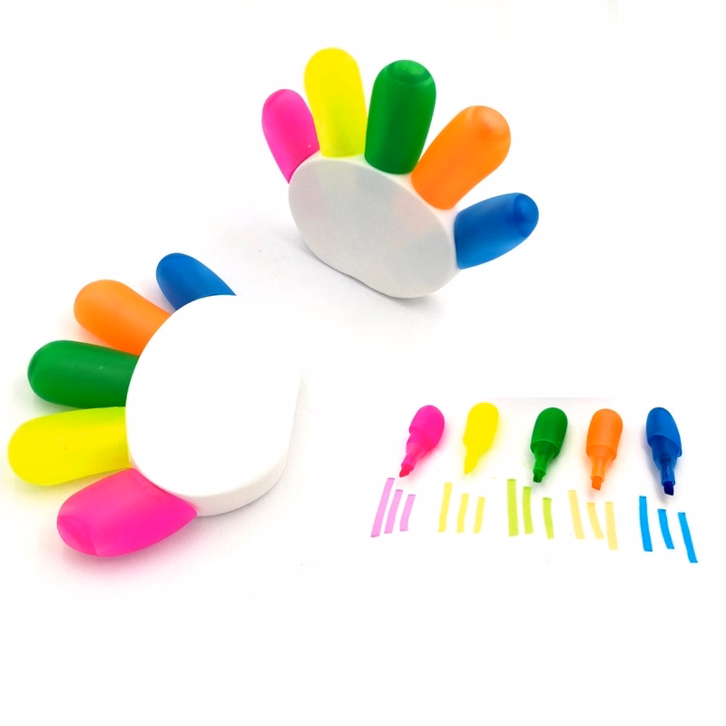 5-in-1 Palm-shaped Highlighter