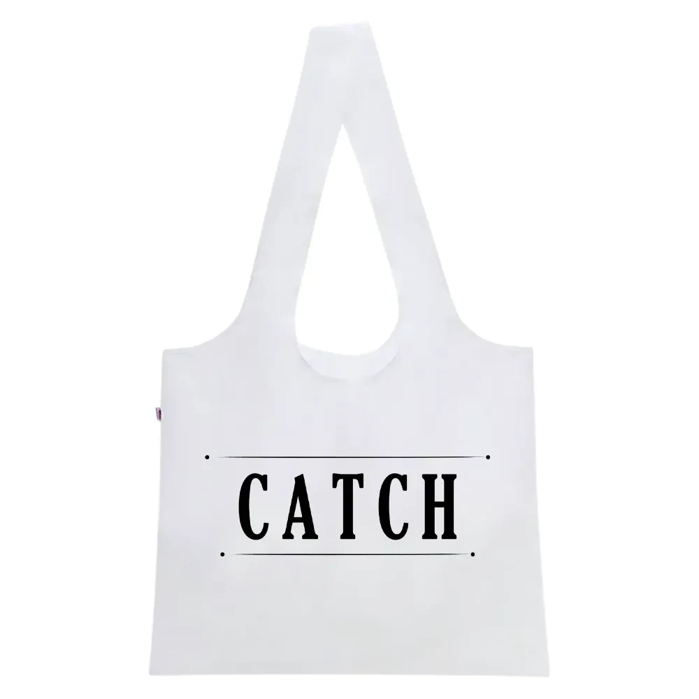 Large Nylon Shopping Bag, custom tote bag with logo imprint 1