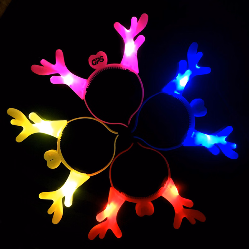 Christmas Shining Deer LED Hair Hoop
