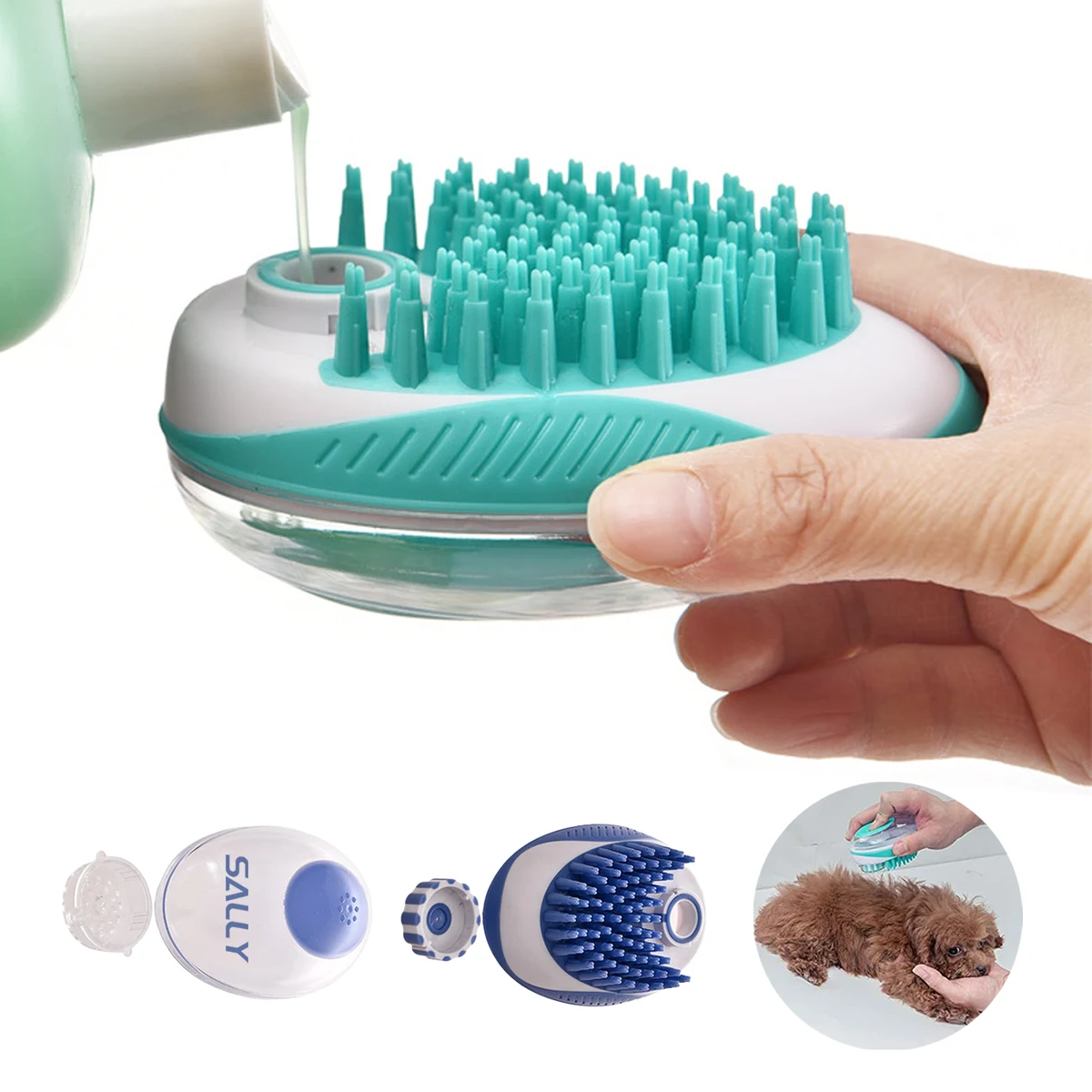 Cat Bath Massage Brush 1