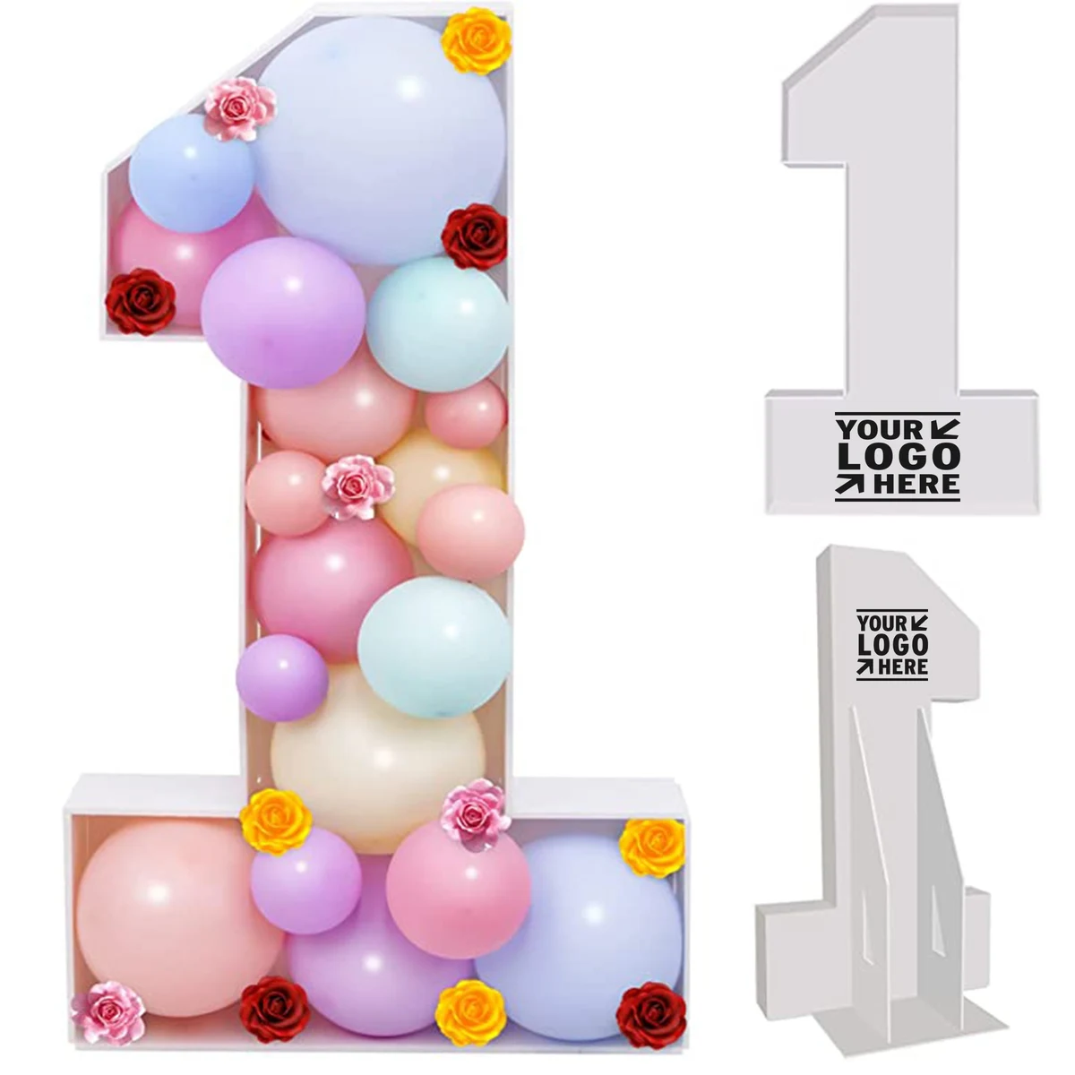 35.4 x 7.87 x 47.24 Inches No 1 Model Balloon Frame 1