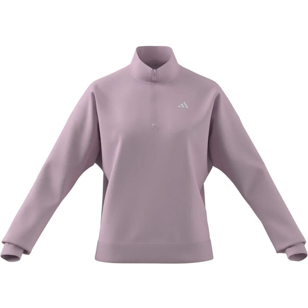 Essentials Small Logo Quarter-Zip Sweatshirt, custom hoodie or sweatshirt with logo imprint 1