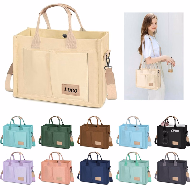 Canvas Single Shoulder Handbag