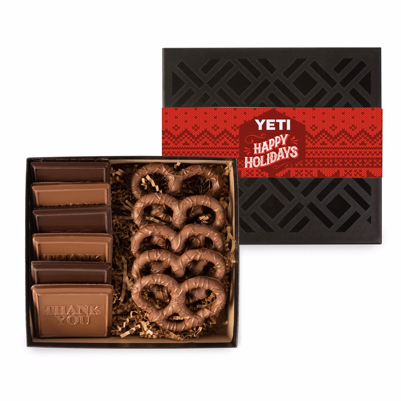 Cookie and Pretzel Gift Box
