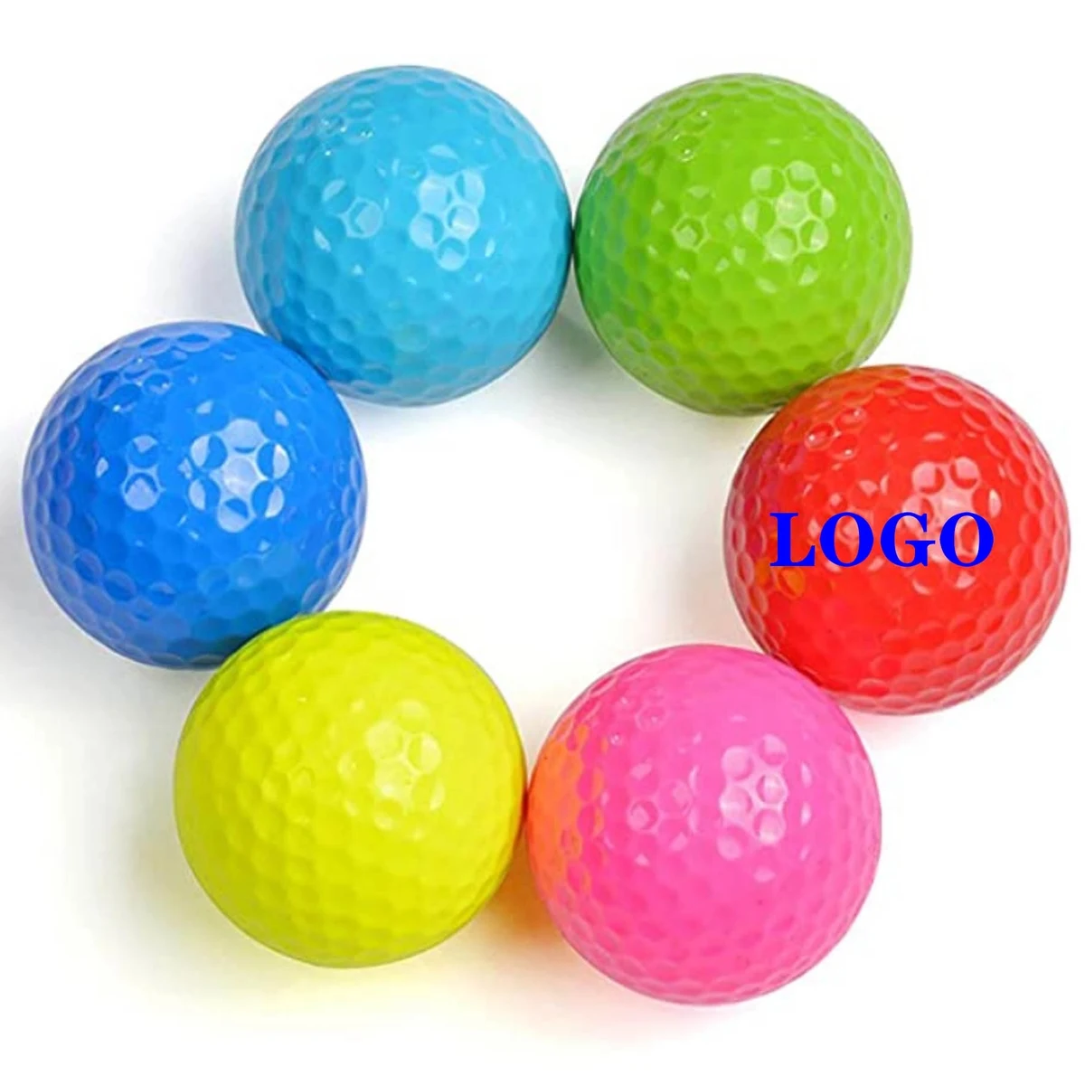 Double golf gift ball 1