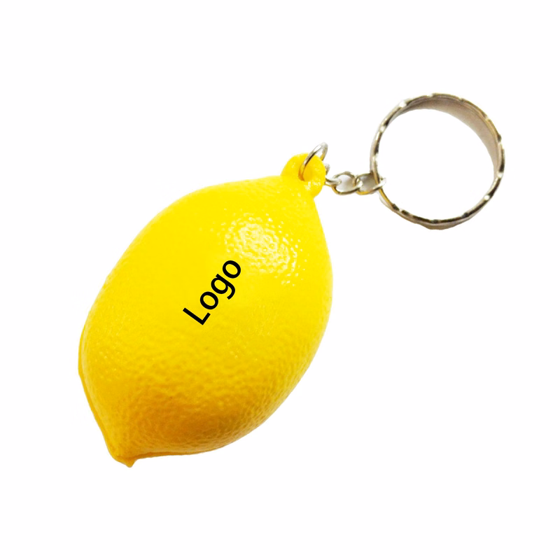 2 in 1 Lemon Keychain and Stress Reliever