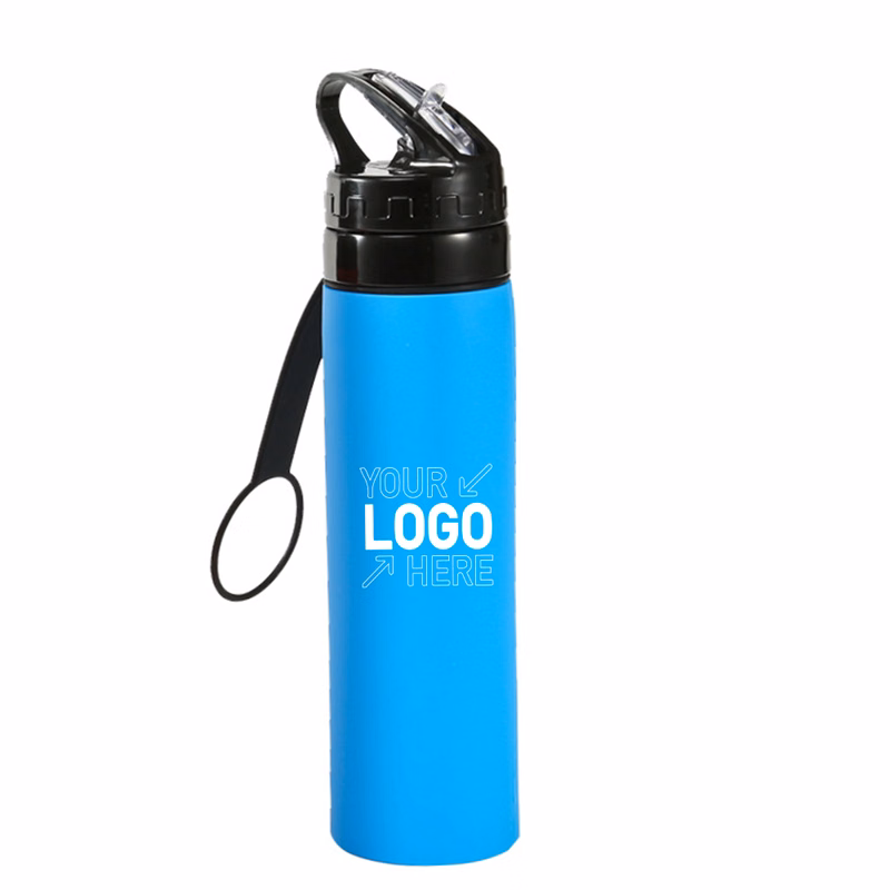 Travel Silicone Collapsible Water Bottle