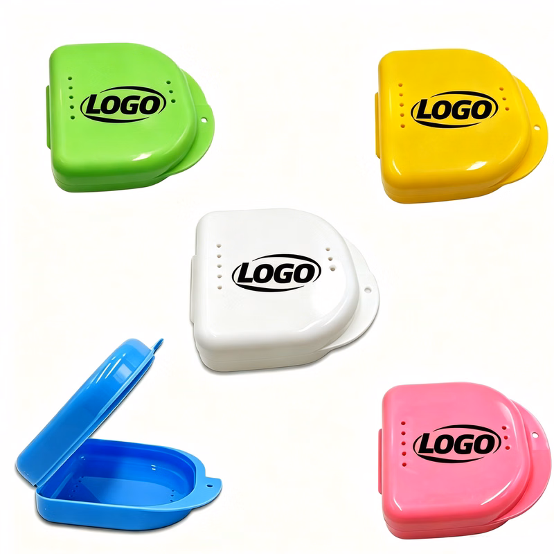 MOQ 10 Dental Retainer Case With Vent Holes