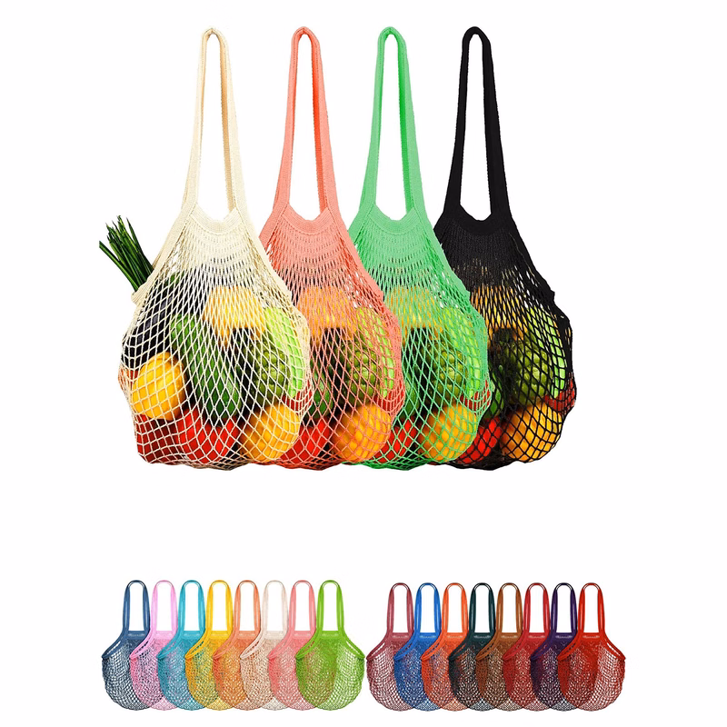Cotton Mesh Grocery Bag