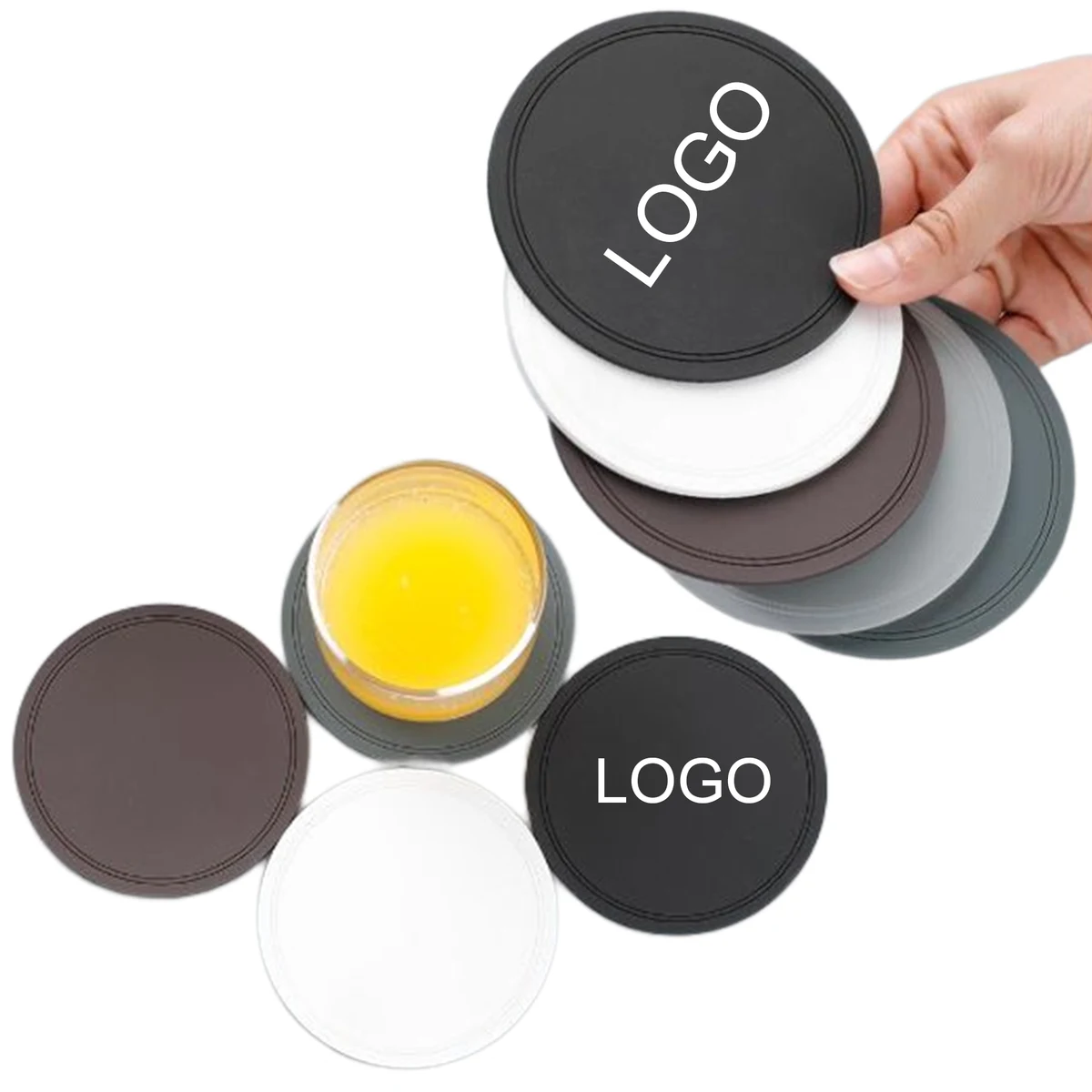 PVC Insulated Cup Coaster 1
