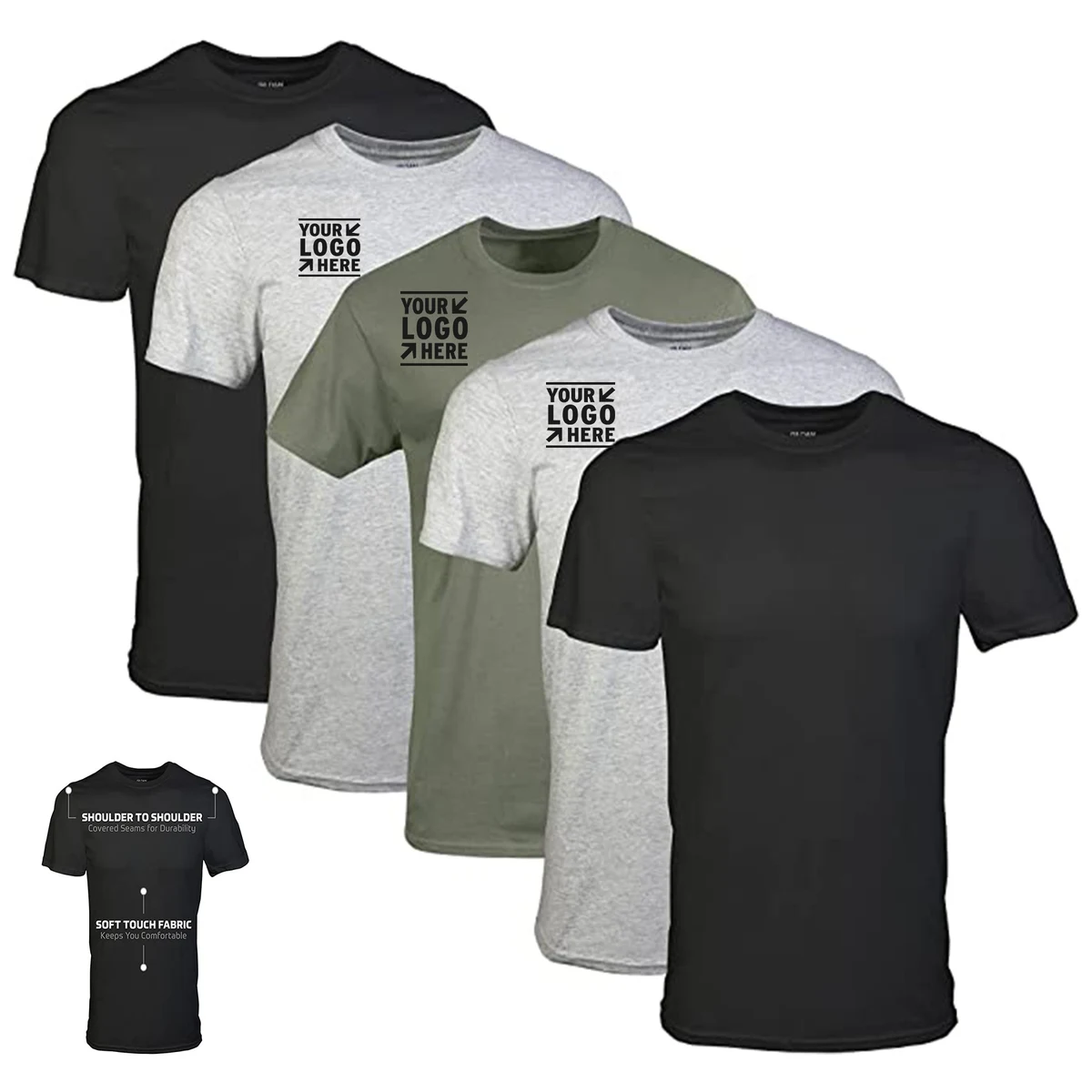 Men's Moisture Wicking Sweat Sports T Shirt 1