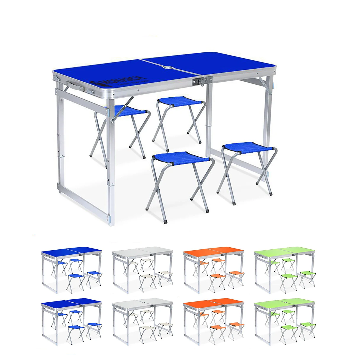 Foldable Camping Table w/Chairs 1