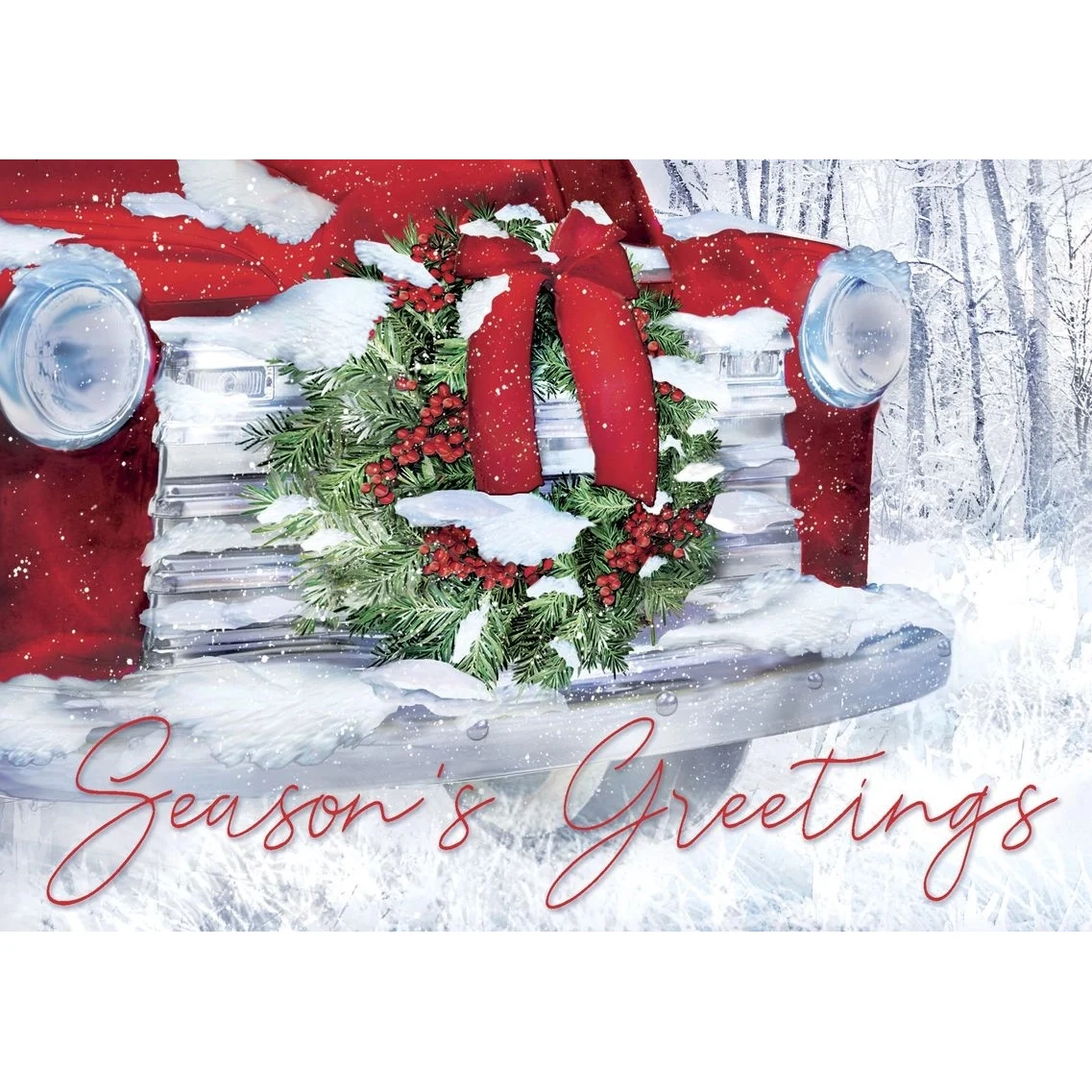 Hood Ornament Holiday Cards 1