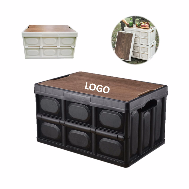 Folding Plastic Picnic Camping Storage Box