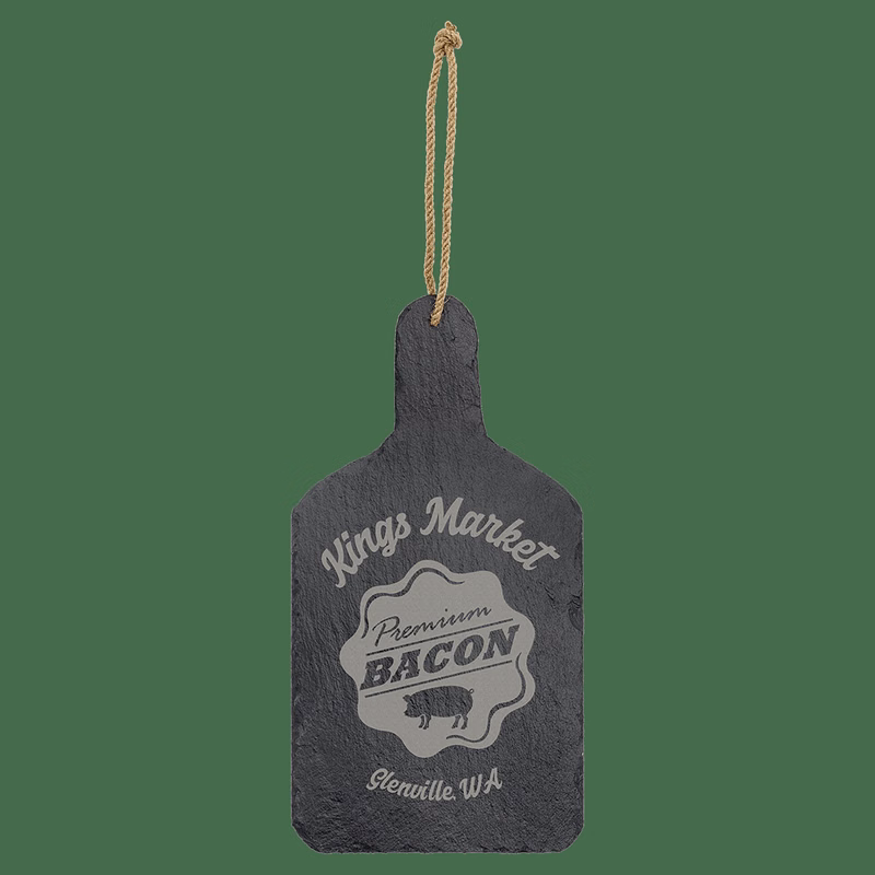 13 1/2" x 7" Rectangle Slate Cutting Board with Hanger String
