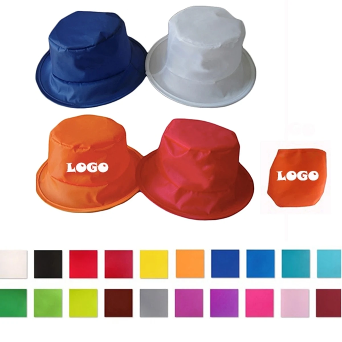 190T Polyester Foldable Fisherman Hat MOQ 200 1