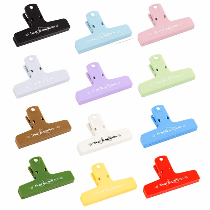 Colorful Plastic Ticket Clip