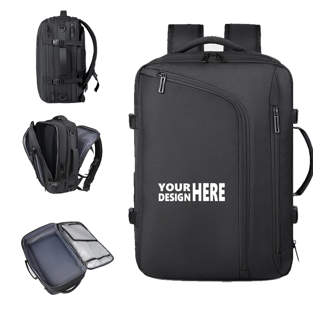 MOQ 10 Large Capacity Laptop Backpack Travel Daypack 1