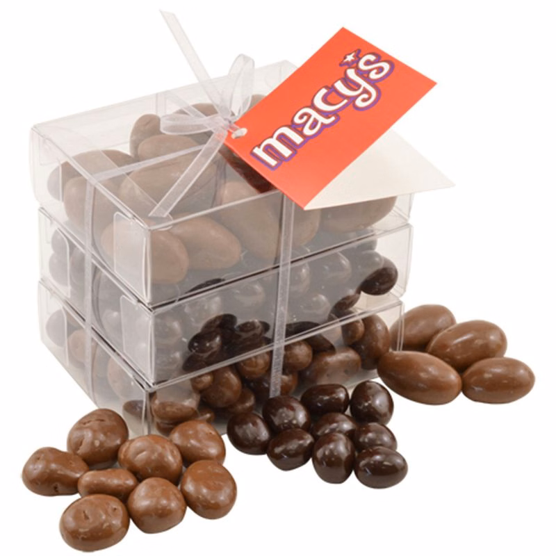 3 Way Chocolate Stack Acetate Tower