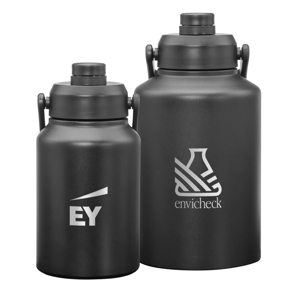 Millbank Stainless Steel Water Bottle - 64oz/128oz 1