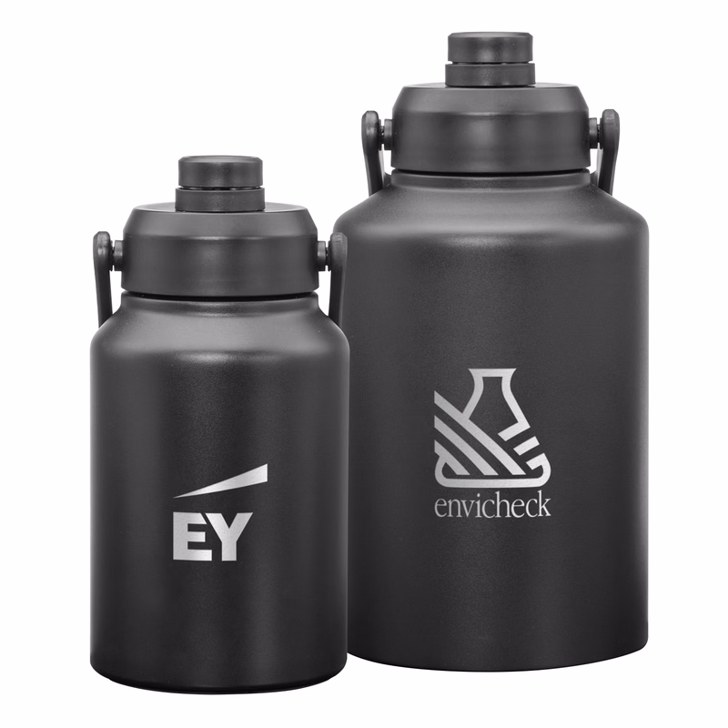 Millbank Stainless Steel Water Bottle - 64oz/128oz