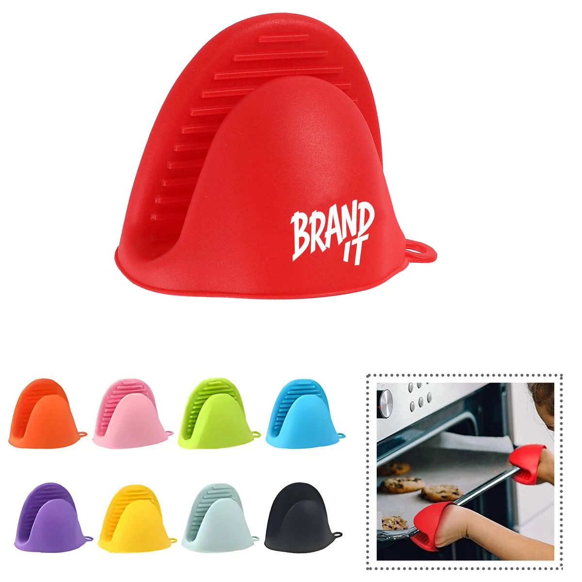Single Mini Silicone Cooking Gloves 1