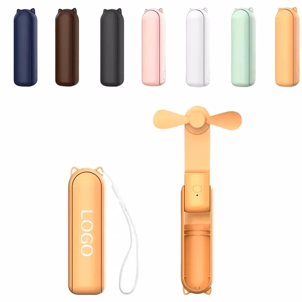 Mini Fan and Charger Combo