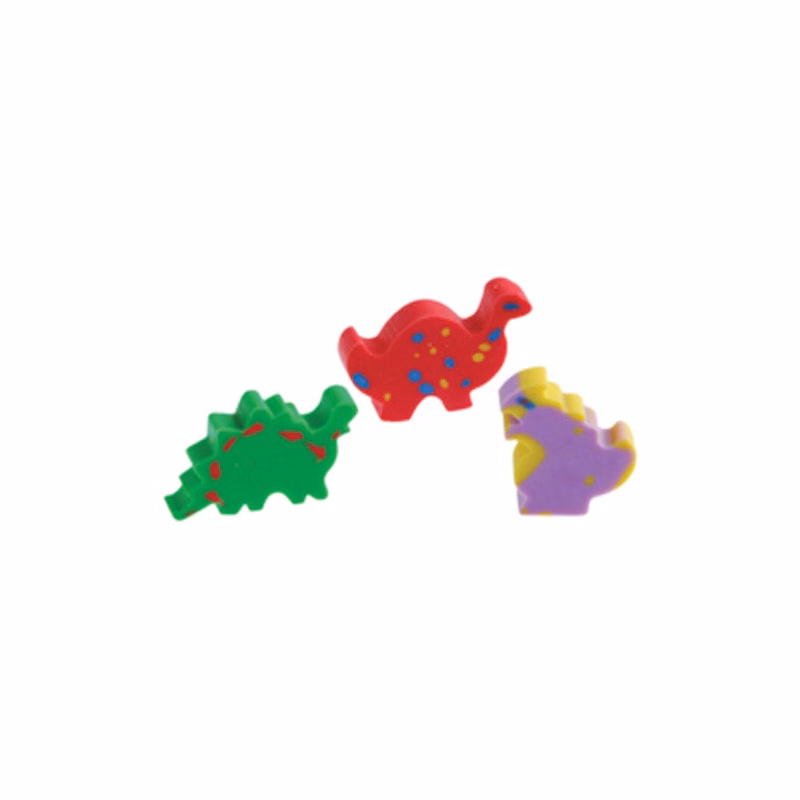 Mini Dinosaurs Erasers - Assorted