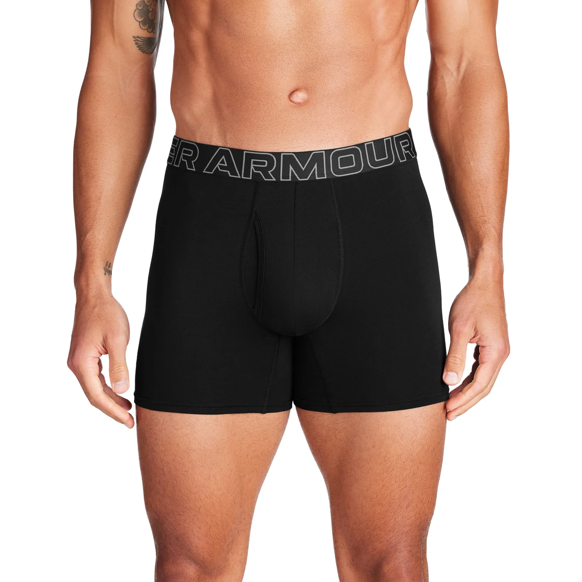 UA Performance Cotton Men's 6 3-Pack Boxerjock 1