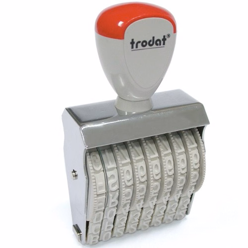 Trodat® Numbering Stamp (11/32"x1¾")