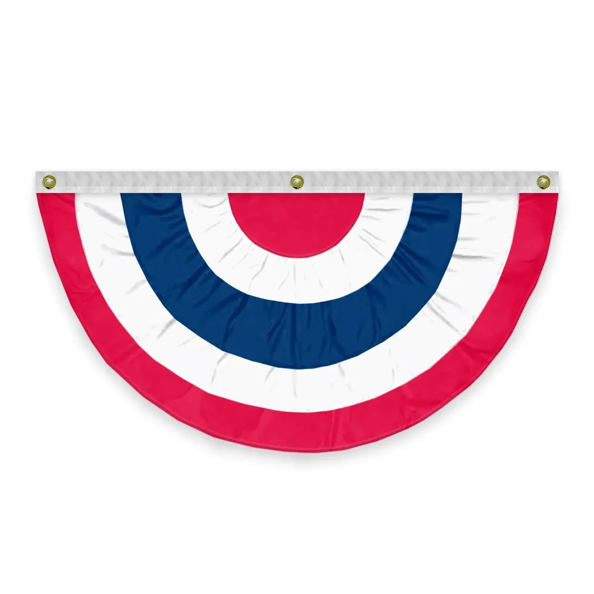 USA Pleated Full Fan 5 Stripes 4' x 8' 1