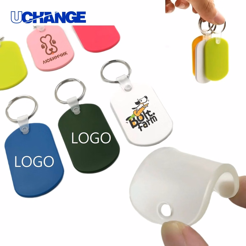 PVC Key Holder Dog Tag Accessory