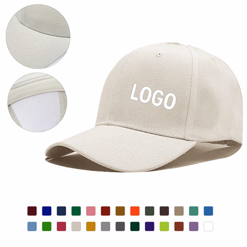 Adjustable Promotional Baseball Hat With Logo