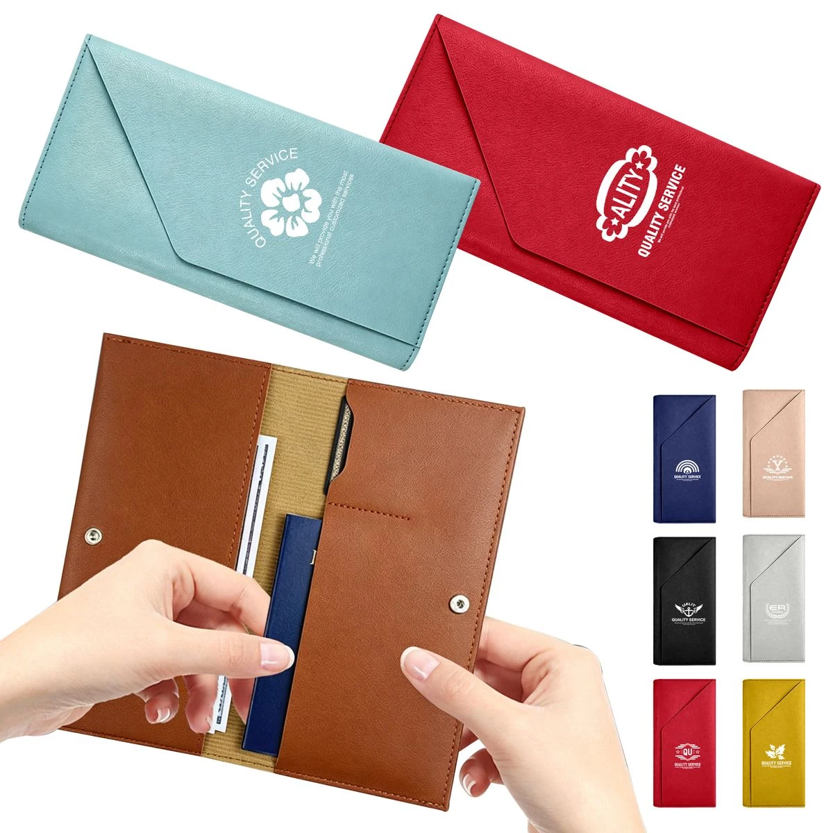Synthetic Leather Multi Ticket Case 1