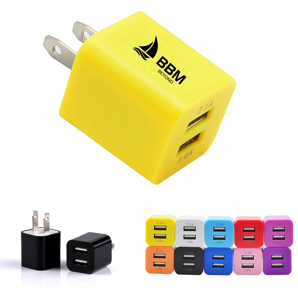 Dual USB Charger Adapter 1