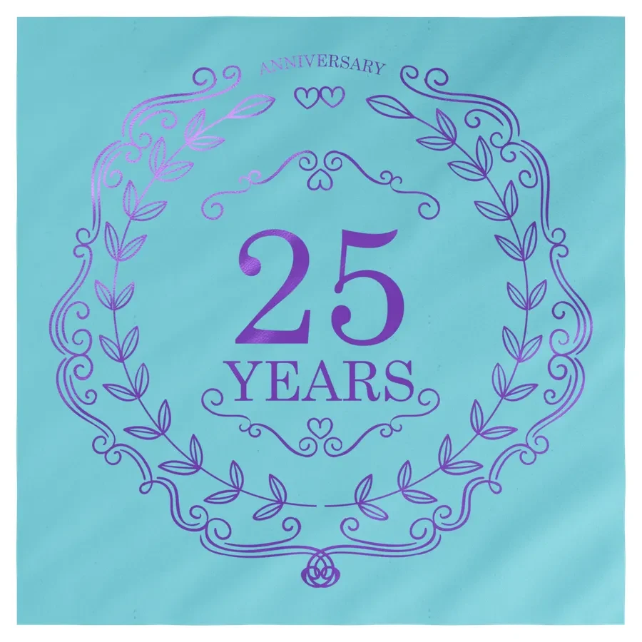 Premium Foil Stamped Dinner Napkins 1