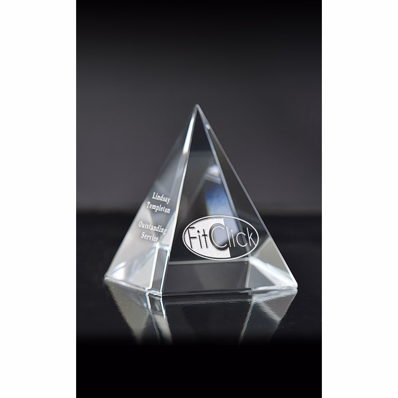 Small Pyramid Paperweight