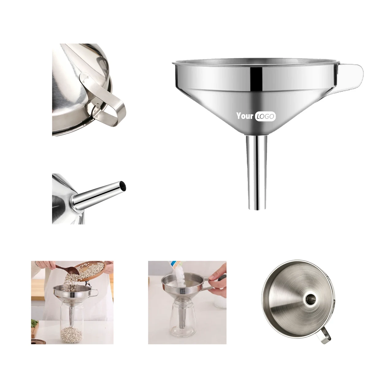 4.1 Inch Stainless Steel Funnel 1
