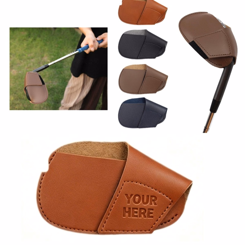 Wear-Resistant Velcro PU Golf Club Protective Sleeve