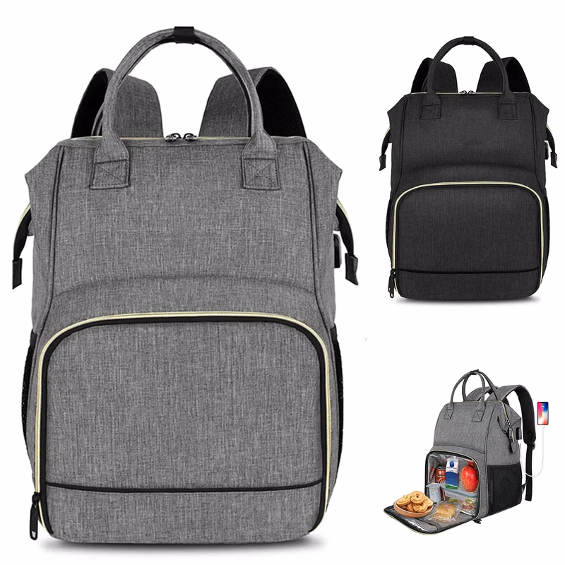 Insulated Cooler Backpack With Usb Port
