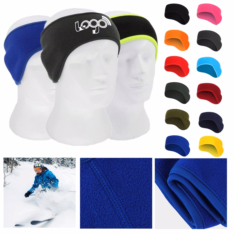 Polar Fleece Headband for Cold Weather