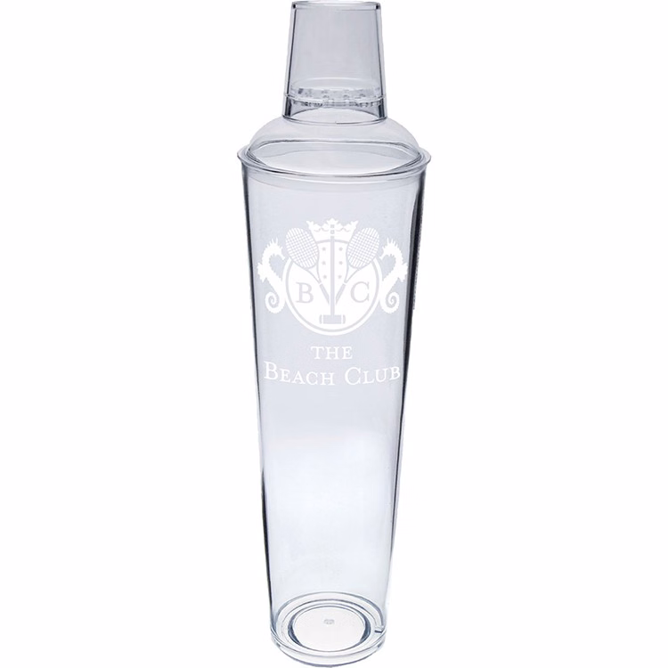 32oz 3 Piece Large Volume Plastic Cocktail Shaker