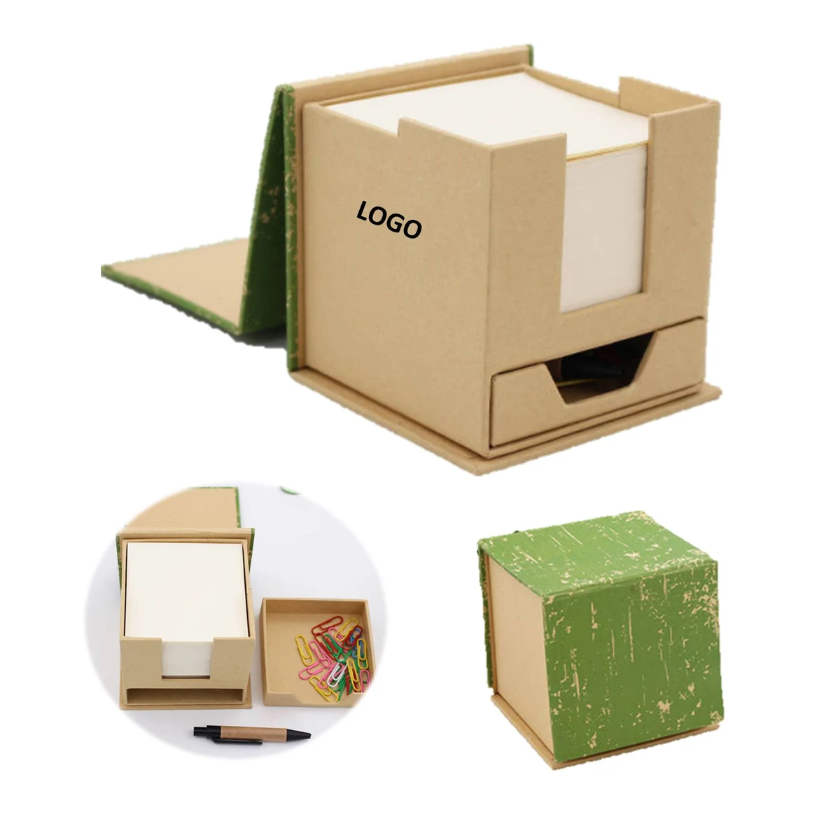 Functional Flip Cover Sticky Notes Box 1